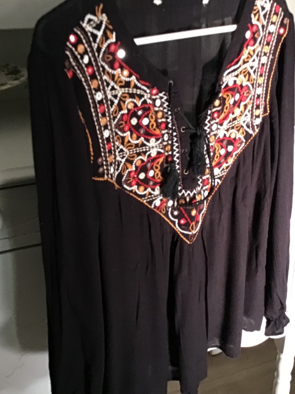 Lovely Little Boho Top 100%Rayon